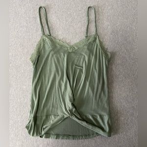 Green Tank Top XS